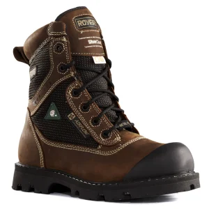 Royer 8" Brown Leather Composite Toe Safety Boot 10-8620