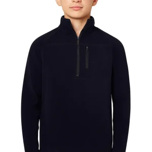 Kids Quarter Zip Fleece Pullover