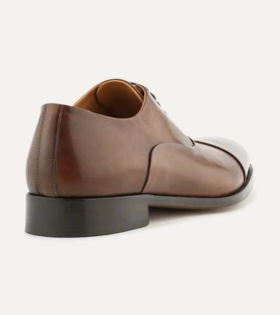 Griffin Cap Toe Oxford Brown Antique Leather - Image 5